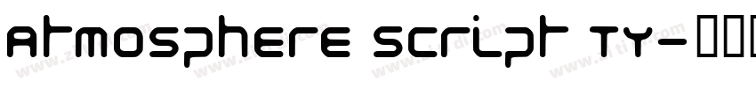 Atmosphere Script Ty字体转换
